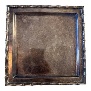 1930s Maison Bagues Small Brass Pocket Tray For Sale