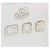 Antique Sterling Silver Cruets, London, 1930s, Set of 3 For Sale - Image 13 of 15