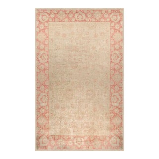 Vintage Circa 1960 Subdued Agra Design Rug 13'6 X 21'9 For Sale