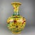 Large Yellow-Ground Chinese Porcelain Tianqiuping Vase With Raised Dragon Motif For Sale In New York - Image 6 of 6