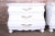 Mid 20th Century Italian White Lacquered Bombay Bedside Chests, Newly Refinished For Sale - Image 5 of 12