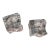 Orrefors Sweden Crystal Candle Holder's For Sale