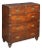 British Military Officer's Campaign Chest Dresser of Brass-Bound Mahogany For Sale