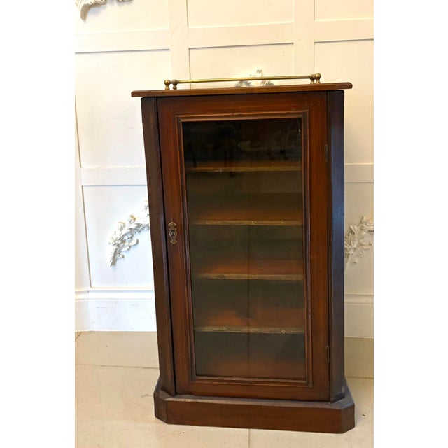 Antique Victorian Mahogany Sheet Music Cabinet, 1880s For Sale - Image 9 of 9