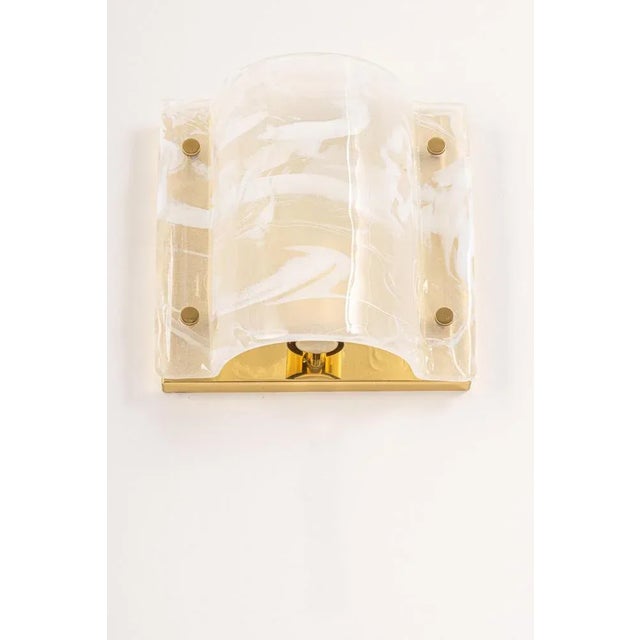 1970s Murano Glass Wall Sconces from Hillebrand, Germany, 1970s, Set of 2 For Sale - Image 5 of 11