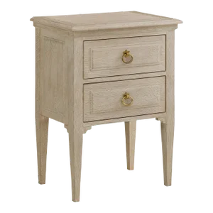 Modern History Weathered Oak Bedside Table 24"