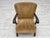 Danish Beech Armchair with Corduro Upholstery, 1950s, For Sale - Image 12 of 18