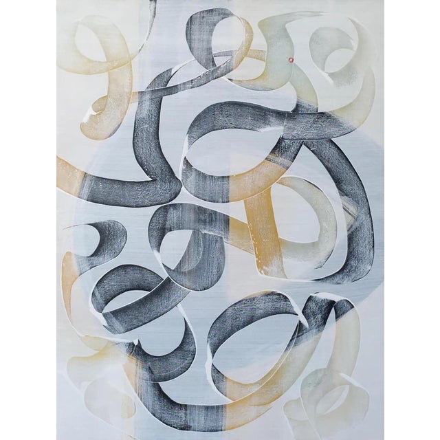 Framed Original Painting Titled Wrapped by Pamela Harmon For Sale - Image 10 of 10