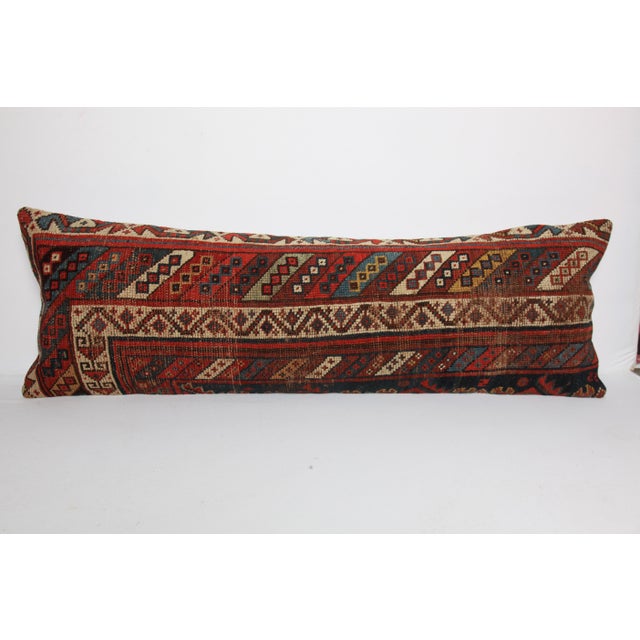 Here i am listing a 100% Handmade double knotted rug pillow cover, made from antique tribal Authentic carpet rug. This’s a...