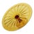 Art Deco Amber Tart Plate Dish from Verrerie de Scailmont, 1930s For Sale - Image 11 of 13
