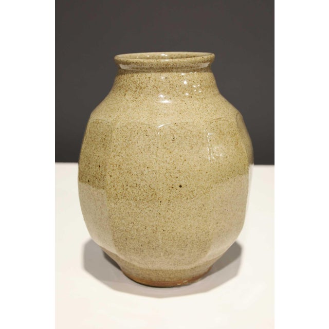 Ceramic Warren MacKenzie (1924 - 2018) Large Signed Glazed Stoneware Vase For Sale - Image 7 of 7