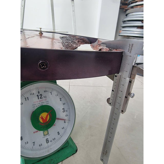 Flow of Time – One-of-a-Kind Handcrafted Driftwood Wall Clock Sculpture For Sale - Image 12 of 18