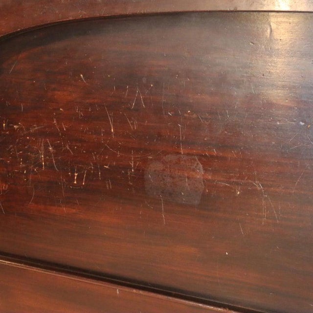 Rj Horner School Carved Mahogany Queen Size Bed Head & Foot Boards Circa 1890 For Sale - Image 10 of 10
