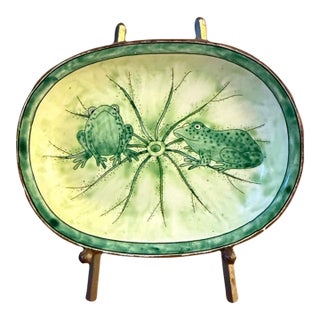 Kelvin Chen Frog Themed Soap Dish ~ Charming! For Sale