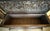 19th Spanish Baroque Carved Large Hall Bench With Storage For Sale - Image 9 of 15