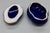 Limoges, France Vintage French Limoges Cobalt Blue Trinket Box — Gilt Courting Scene, 20th Century For Sale - Image 4 of 7