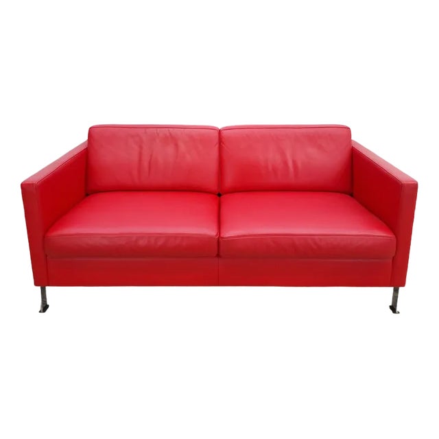 DS 118 Two-Seater Sofa in Leather from De Sede For Sale