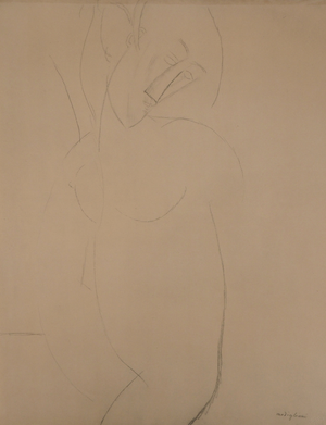 After Amedeo Modigliani, Caryatide, 1959, Lithograph