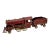 Excellent Large Early 1900s Antique American Pressed Steel Locomotive "Hill Climber" Toy Train - 25 Inches Long For Sale