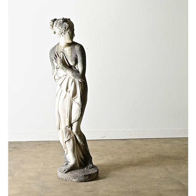 Early 20th Century English Reproduction Statue of the Venus Italica For Sale - Image 13 of 15
