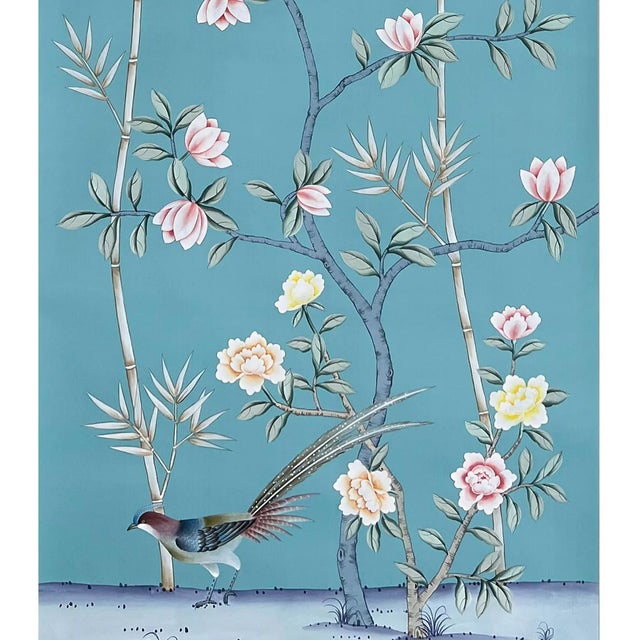 If you love the look of De Gournay wallpaper but not the price, this is for you. The listed price is for 3 panels of 36"...