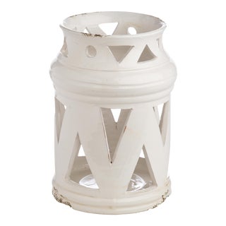 Puglia Lantern, White, Cutouts For Sale