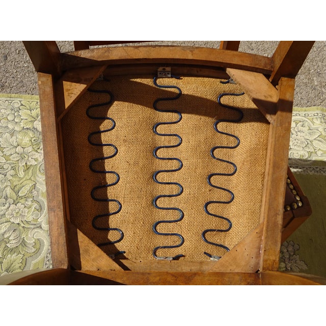 Vintage Art Deco Bridge Chairs, 1940s, Set of 3 For Sale - Image 15 of 18
