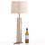 Brutalist 1970s Brutalist Metal Table Lamp by Laurel Lamp Company For Sale - Image 3 of 6