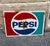 Vintage Pepsi Sign,1960, in Very Good conditions. Designed 1960 to 1969