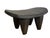African Vintage African Carved Wood Senufo Milk Stool 14" W For Sale - Image 3 of 6