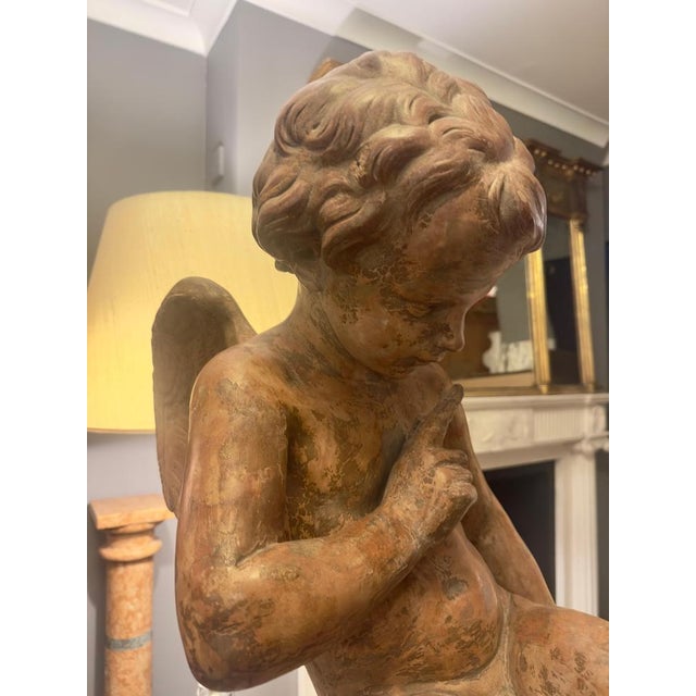 French Terracotta Figure by Etienne Maurice Falconet For Sale - Image 10 of 16
