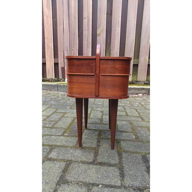Danish Sewing Box in Teak, 1960s For Sale - Image 16 of 18