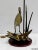 Great Brass Heron Table Lamp, 1970s For Sale - Image 10 of 18