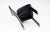 Pierre Cardin Italian Contemporary Modern Black Lacquer and Leather Side Chair For Sale - Image 9 of 11