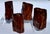 Set of Four Chinese Burl Root Wood Brush Pot Vessels, Scholar’s Desk Accessories For Sale In New York - Image 6 of 10