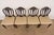 1980s Baker Furniture Style Georgian Carved Mahogany Shield Back Side Chairs or Dining Chairs, Set of Four For Sale - Image 5 of 10
