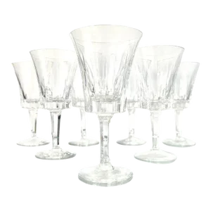 Set of Seven Vintage Crystal Wine Glasses by Gorham, C. 1970