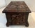 Vintage Carved Wooden Hinged Box For Sale In Dallas - Image 6 of 7