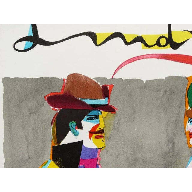 Richard Lindner, Exhibition Poster, 1978, Lithograph For Sale - Image 4 of 5