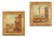 Aldo Grossi, Venetian Canal Scene, 1890s, Oil Paintings on Board, Framed, Set of 2 For Sale