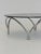 Gray Vintage Space Age Coffee Table in Smoked Glass and Chrome, 1970s For Sale - Image 8 of 10