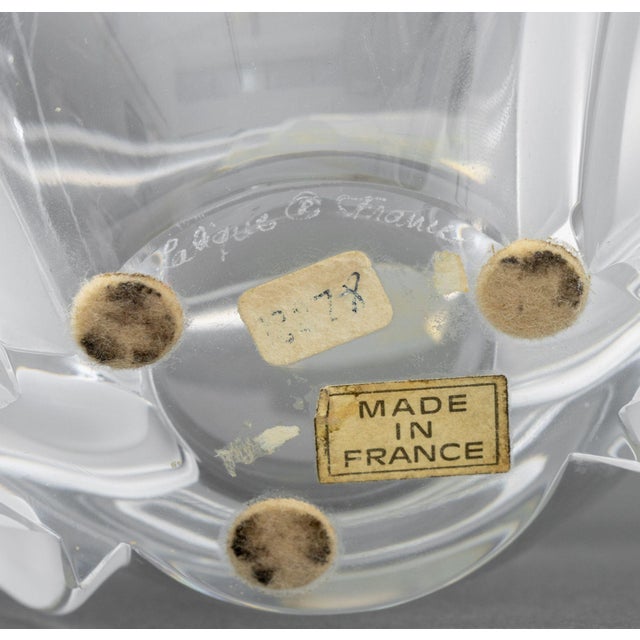 Lalique Crystal "Deux Tulipes" Vase For Sale - Image 10 of 10