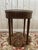 Louis XVI Style Bouillotte Table in Marquetry and Marble For Sale - Image 6 of 6