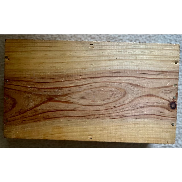 Vintage Rothschild Mouton-Cadet Wood Presentation Box For Sale In New York - Image 6 of 8