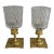 Late 20th Century Brass Candlestick Votives - A Pair For Sale