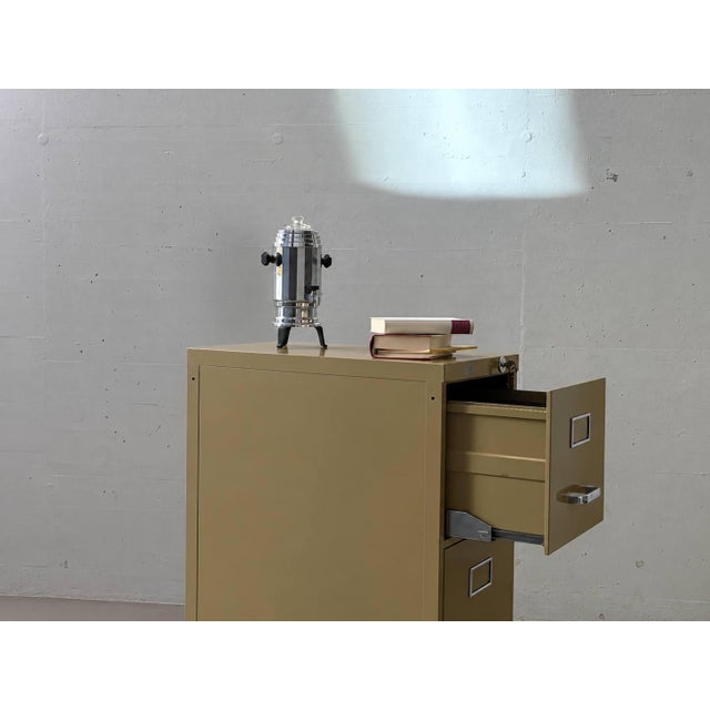 Metal Vintage Klapp Ex Filing Cabinet from Bigla, Switzerland For Sale - Image 7 of 13