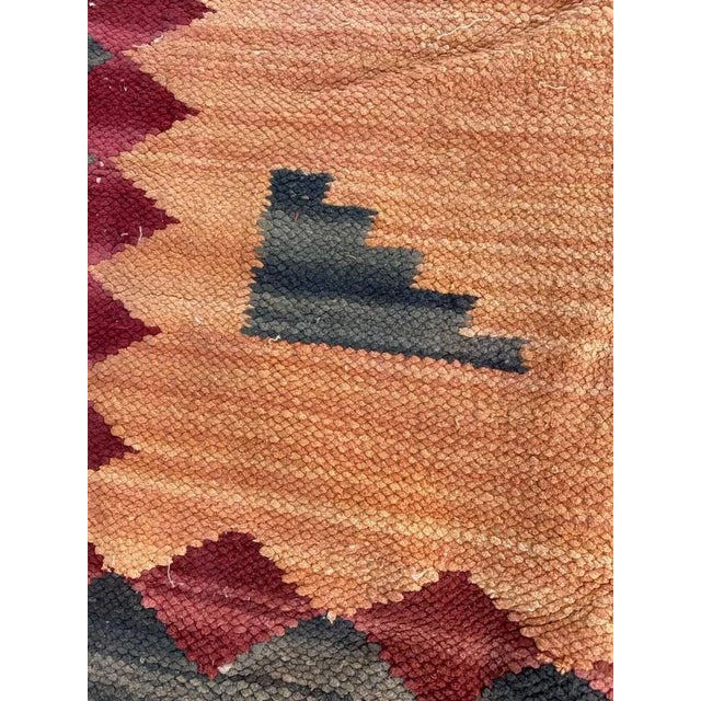 Indian Flat Durhie Kilim Gabbeh Design For Sale - Image 12 of 15