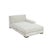 Contemporary Restoration Hardware Modena Chaise Lounger For Sale - Image 3 of 6