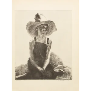 1939 After John E. Costigan "Jackie", First Edition Period Offset Lithograph