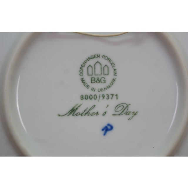 Late 20th Century Late 20th Century 13pc Bing & Grondahl B&g Denmark Copenhagen Cobalt Blue Christmas Plates For Sale - Image 5 of 14